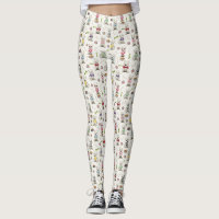 White Westies with Accessories Whimsical