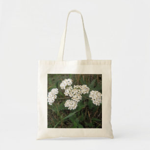 White Wildflowers Tote Bag