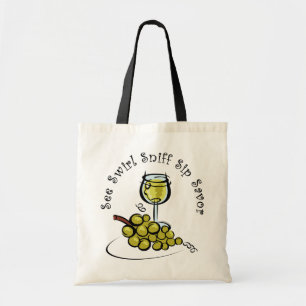 White Wine 5 S's Tote Bag