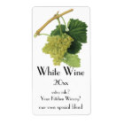 White Wine Grapes on the Vine, Vintage Food Fruit