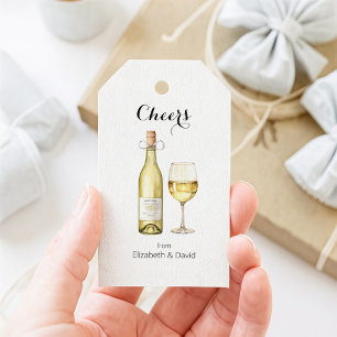 White Wine Lover Cheers to You  Gift Tags