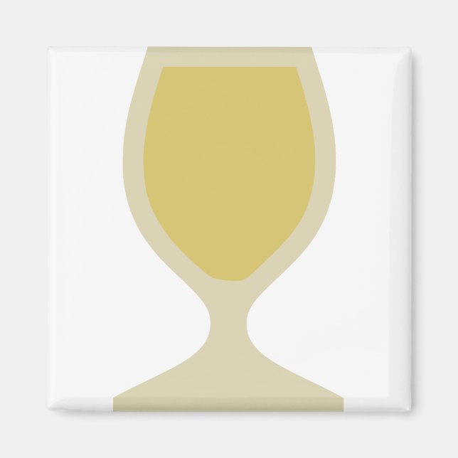 White Wine Magnet (Front)