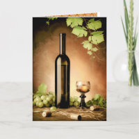 White wine still life