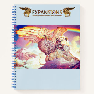 White Winged Lion Notebook