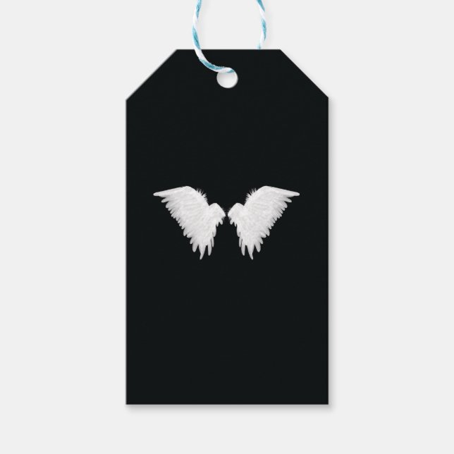 White Wings Gift Tags (Front)