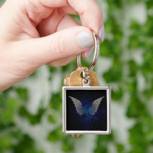 White wings key ring