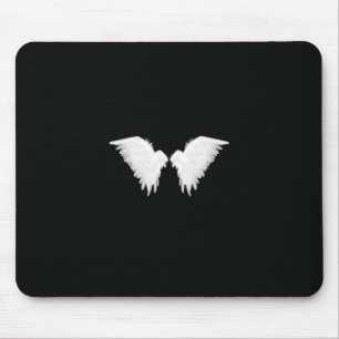 White Wings Mousepad