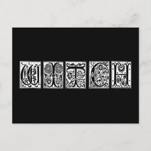 White Witch Postcard