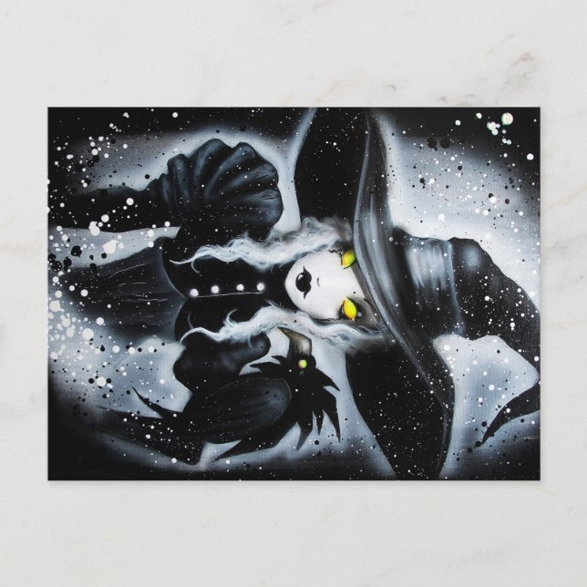 White Witch Postcard (Front)