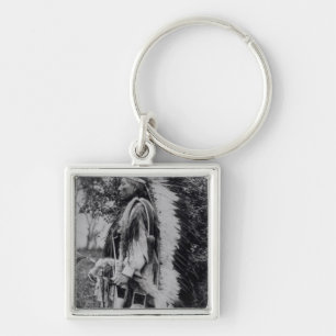 White Wolf, a Comanche Chief, c.1891-98 Key Ring