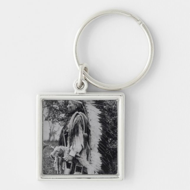 White Wolf, a Comanche Chief, c.1891-98 Key Ring (Front)