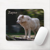 White Wolf Custom Name Wildlife Lover