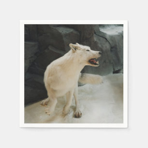 White Wolf Napkin
