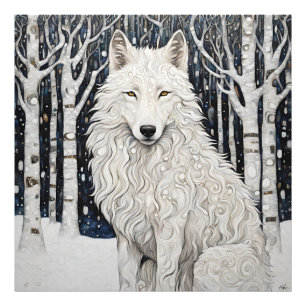 White Wolf Photo Print