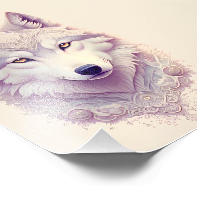 White Wolf - Poster (Corner)