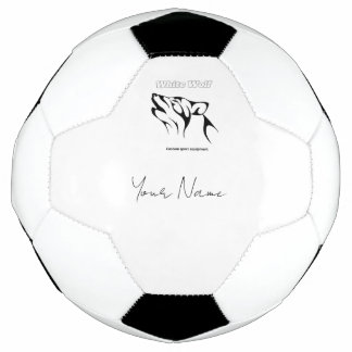 White Wolf Soccer Ball