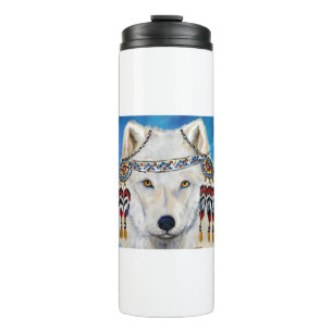 White Wolf Thermal Tumbler