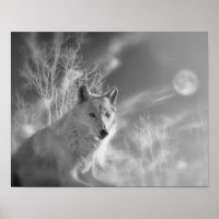 WHITE WOLF WHITE FOREST