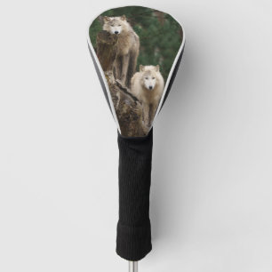 White Wolves' Realm Golf Head Cover