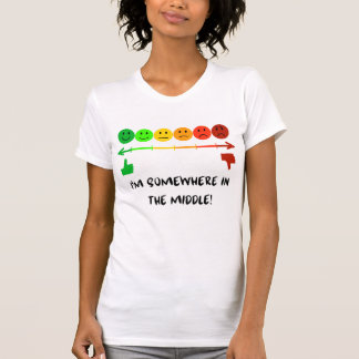 White Woman T-Shirt - Moods 