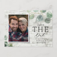 white wood eucalyptus botanical photo wedding 