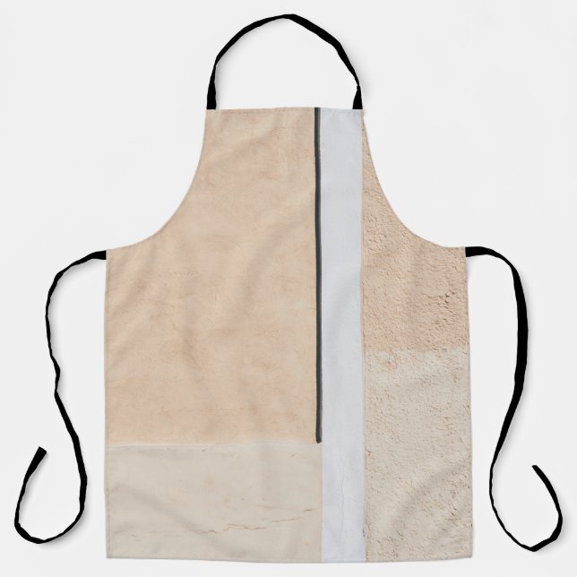 White wooden framed glass window apron (Front)