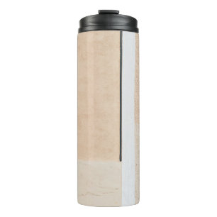 White wooden framed glass window thermal tumbler
