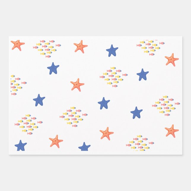 White Wrapping Paper  (Front)
