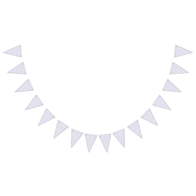 White wrapping paper with a subtle, repeating patt bunting  (All)