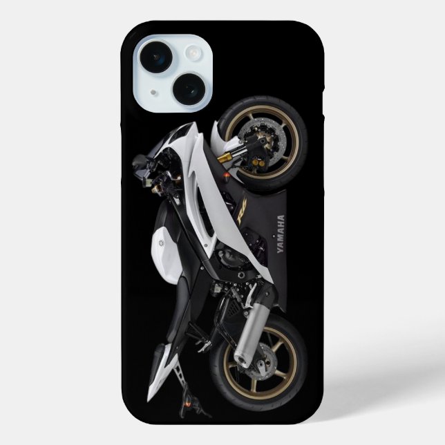 White Yamaha Yzf-R6 Motorcycle Case-Mate iPhone Case (Back)
