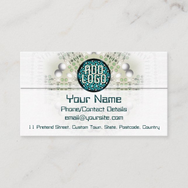 White Zenfasi BUSINESS CARD (Front)