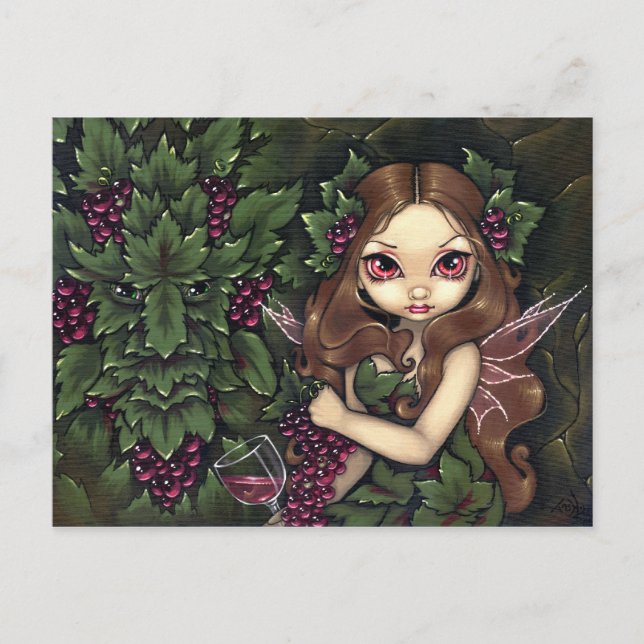 "White Zinfandel" Postcard (Front)