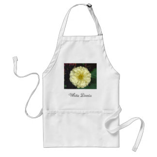 White Zinnia Standard Apron