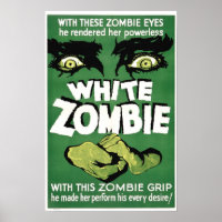 White Zombie Movie Poster