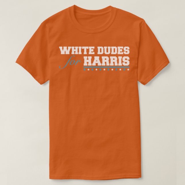 whitedudesforharris Pin T-Shirt (Design Front)