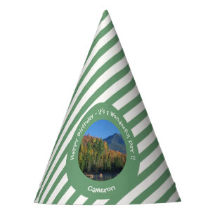 Whiteface Mountain, Adirondack Autumn Party Items Hat