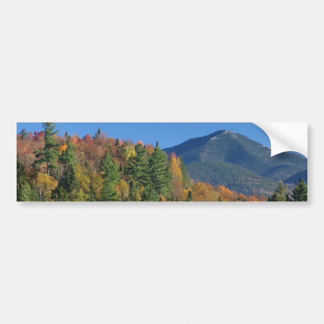 Whiteface Mountain over Little Cherrypatch Pond Bumper Sticker (Front)