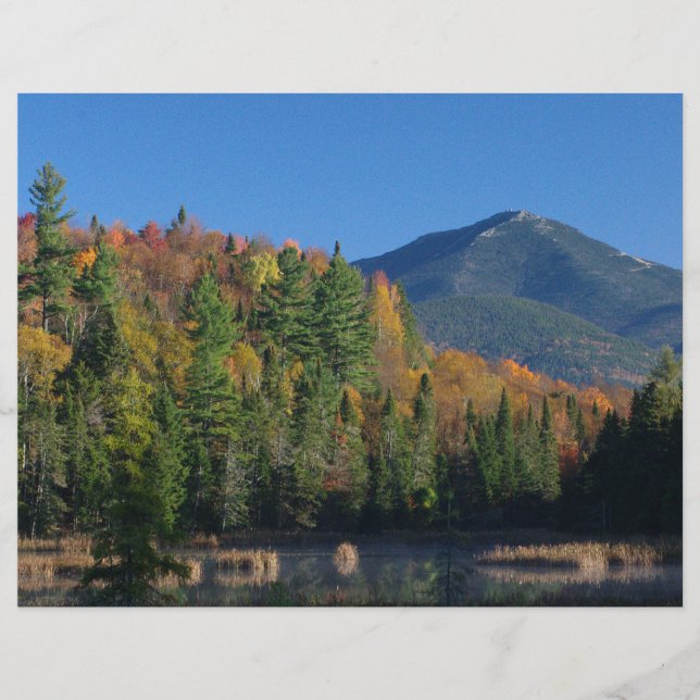 Whiteface Mountain over Little Cherrypatch Pond Flyer (Front)