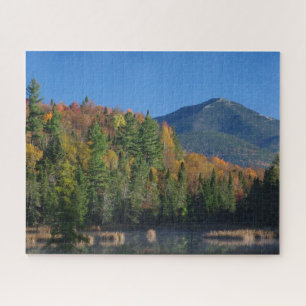 Whiteface Mountain over Little Cherrypatch Pond Jigsaw Puzzle