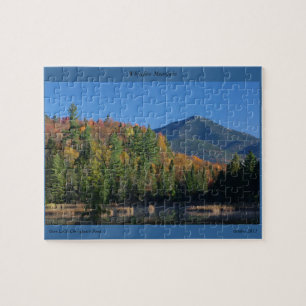 Whiteface Mountain over Little Cherrypatch Pond Jigsaw Puzzle