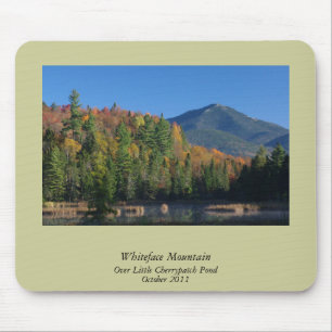 Whiteface Mountain over Little Cherrypatch Pond Mouse Pad