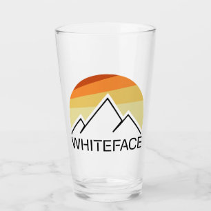 Whiteface Mountain Retro Glass