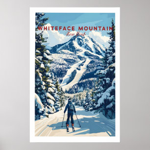 Whiteface Mountain Ski Poster 1