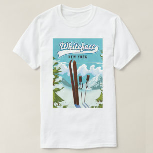 Whiteface New York To Ski T-Shirt
