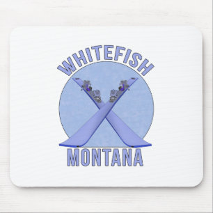Whitefish, Montana Mouse Pad