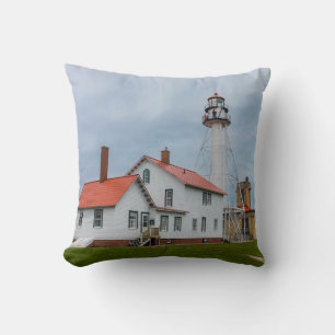 Whitefish Point Lighthouse Cushion