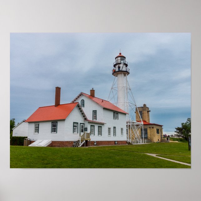 Whitefish Point Lighthouse Poster (Front)