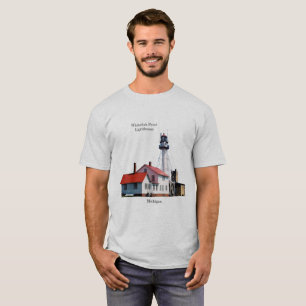 Whitefish Point Lighthouse shirt light
