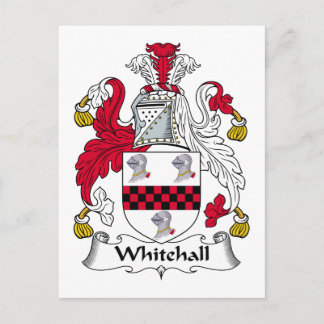 Whitehall Family Crest Postcard