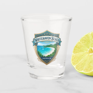 Whitehaven Beach Australia Shot Glass